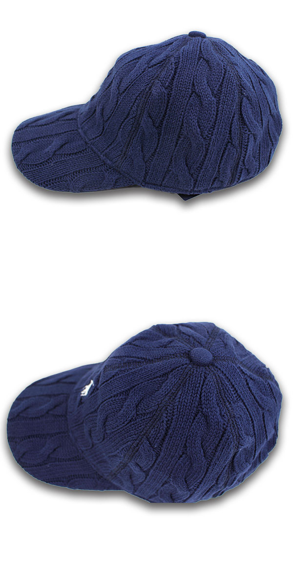 ラルフローレン ケーブルニット キャップ