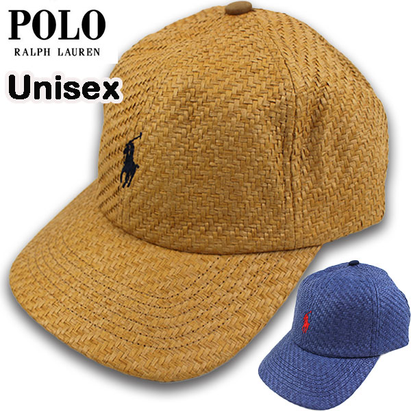 ラルフローレン ストロー キャップ