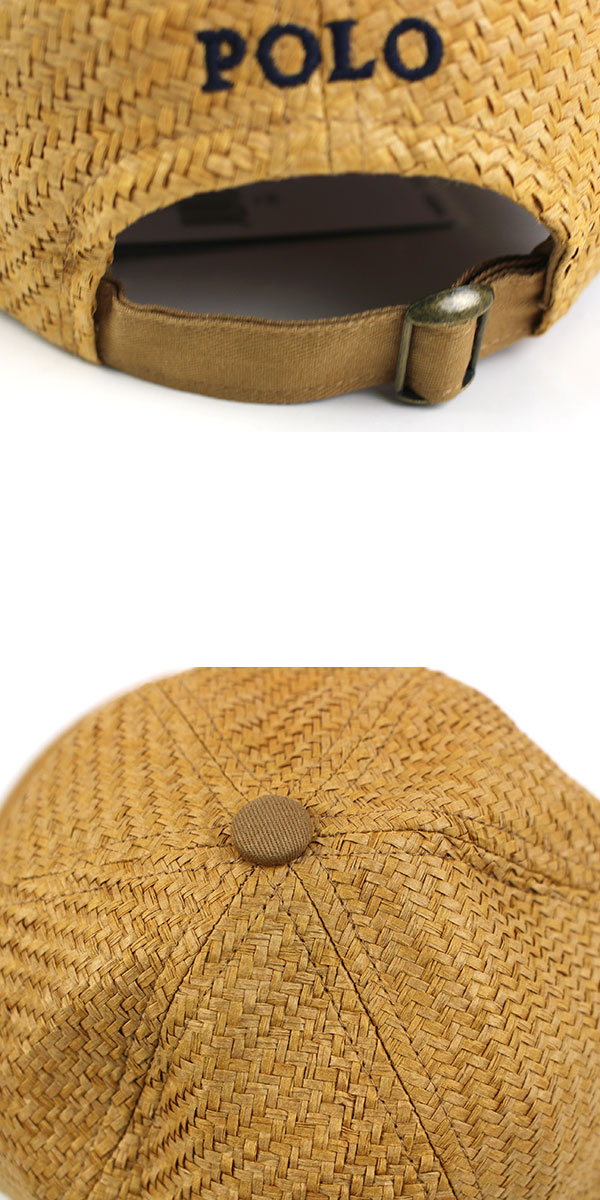 ラルフローレン ストロー キャップ