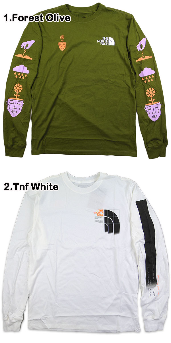 ノースフェイス メンズ ロンt tシャツ 長袖