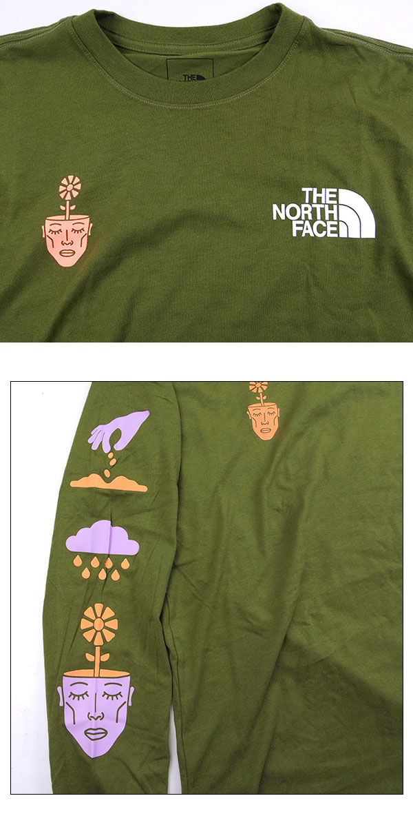 ノースフェイス メンズ ロンt tシャツ 長袖