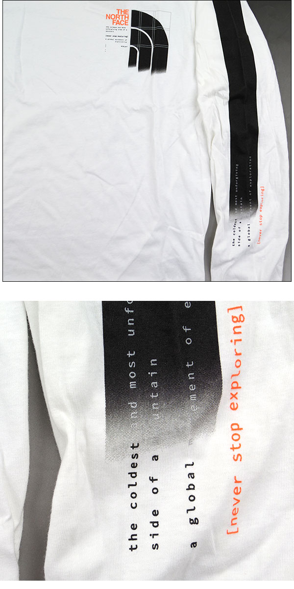 ノースフェイス メンズ ロンt tシャツ 長袖