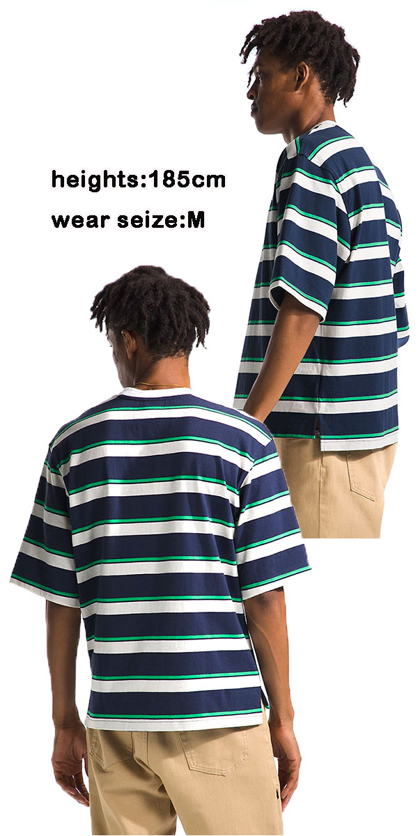 ノースフェイス メンズ tシャツ ボーダー