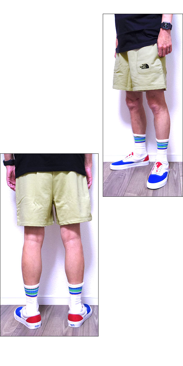 ノースフェイス メンズ ハーフパンツ スウェット