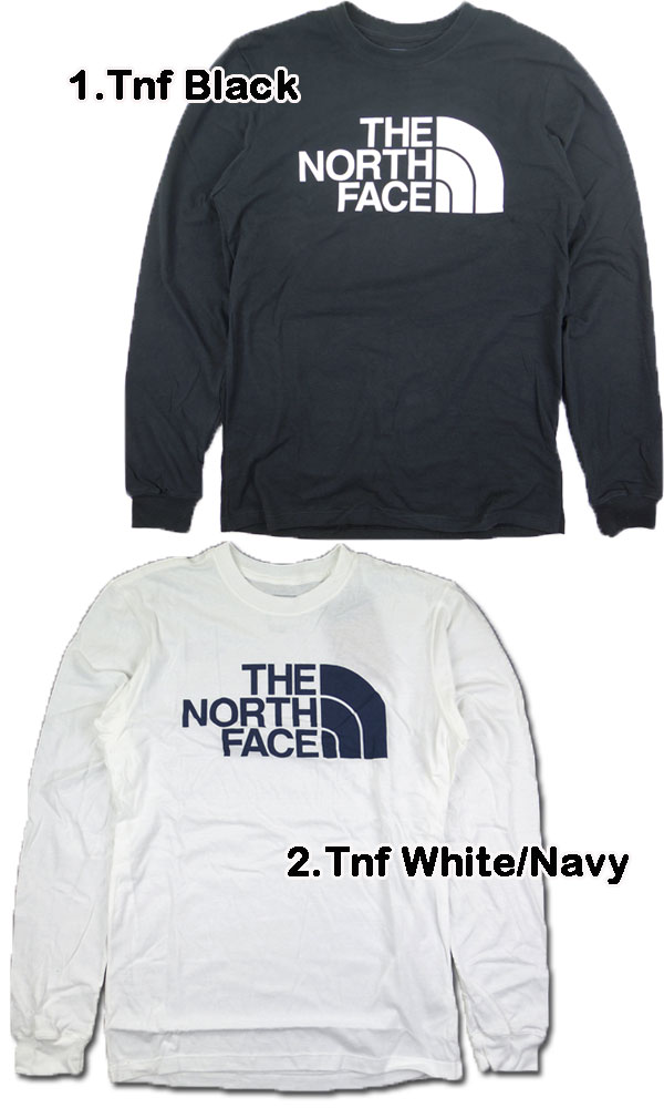 ノースフェイス メンズ tシャツ 長袖 ハーフドーム