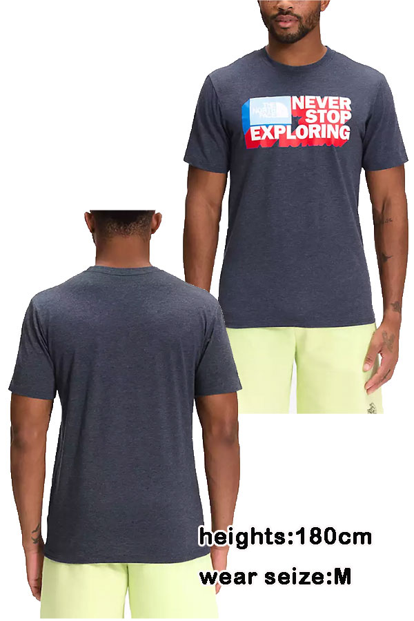 ノースフェイス メンズ tシャツ 半袖 スリム