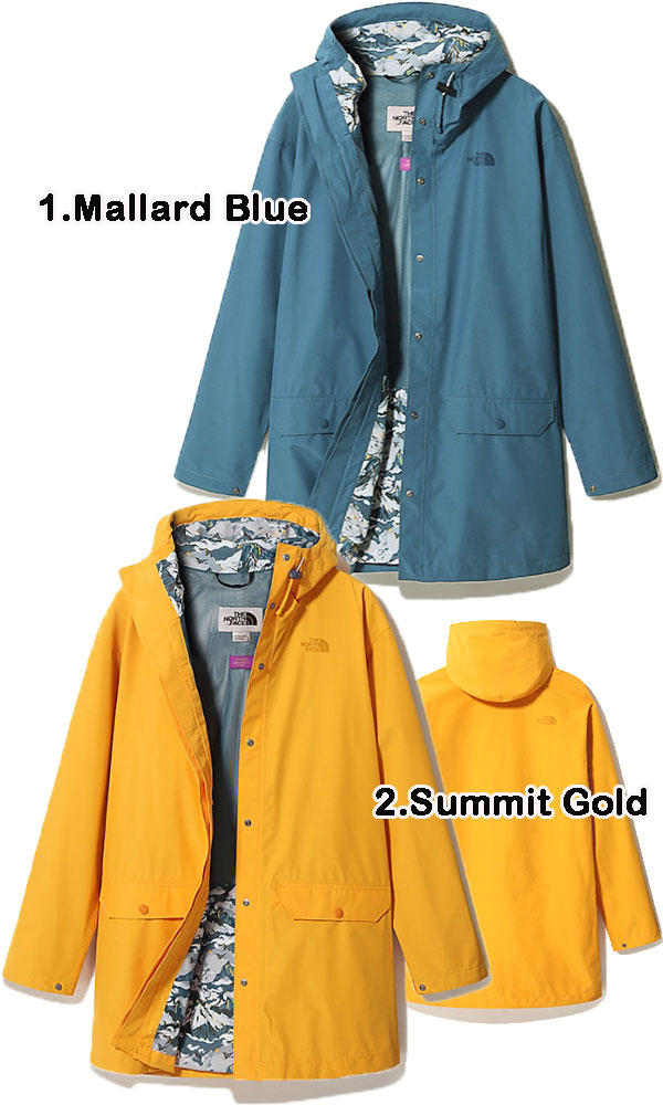 ノースフェイス リバティーロンドン コラボ レインコート