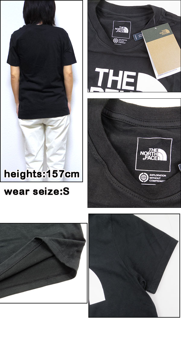 ノースフェイス レディース tシャツ 半袖