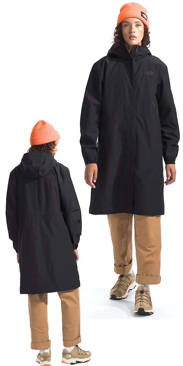 ノースフェイス レディース ロングコート レイン