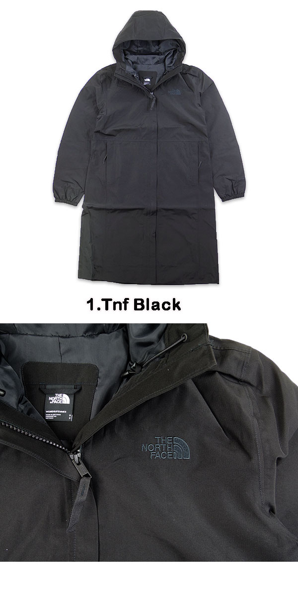 ノースフェイス レディース ロングコート レイン
