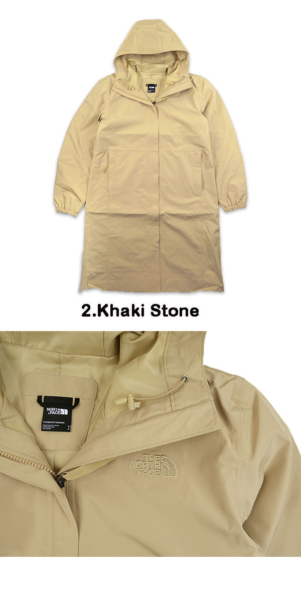 ノースフェイス レディース ロングコート レイン