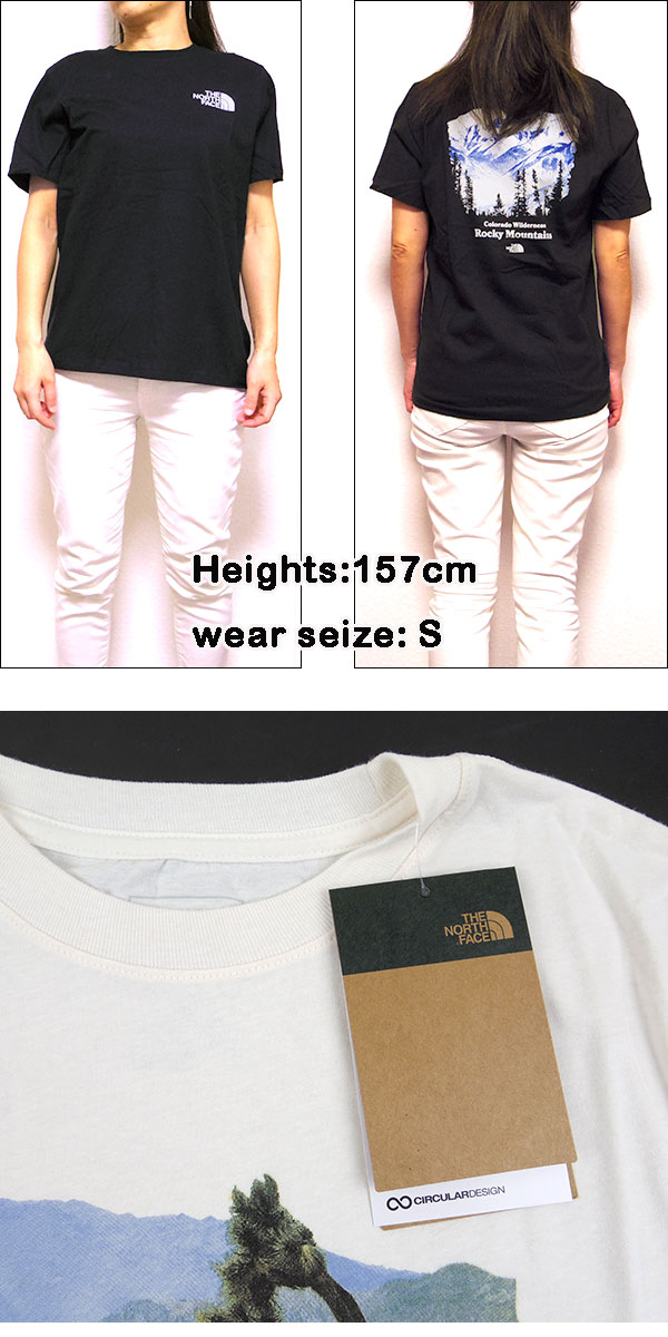 ノースフェイス レディース tシャツ 半袖
