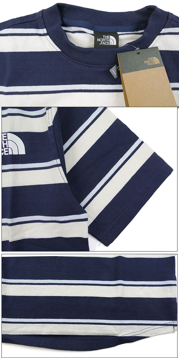 ノースフェイス レディース Tシャツ ボーダー