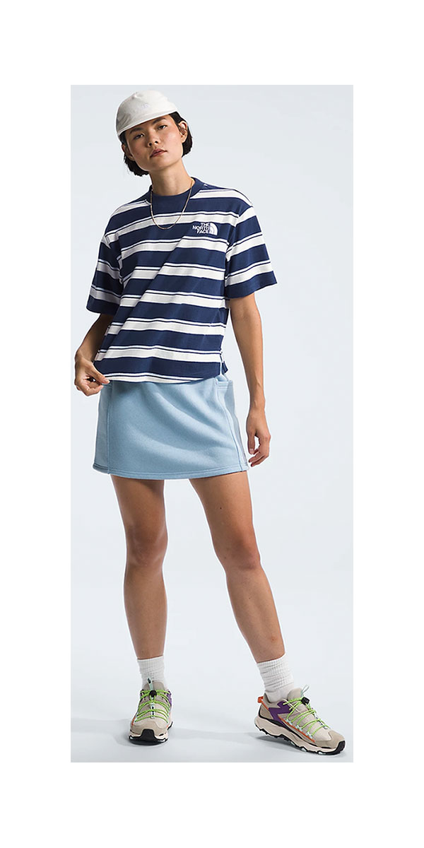 ノースフェイス レディース Tシャツ ボーダー