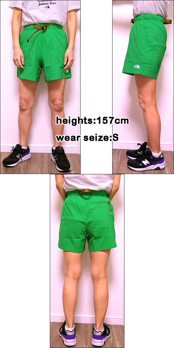 ノースフェイス レディース ハーフパンツ 速乾