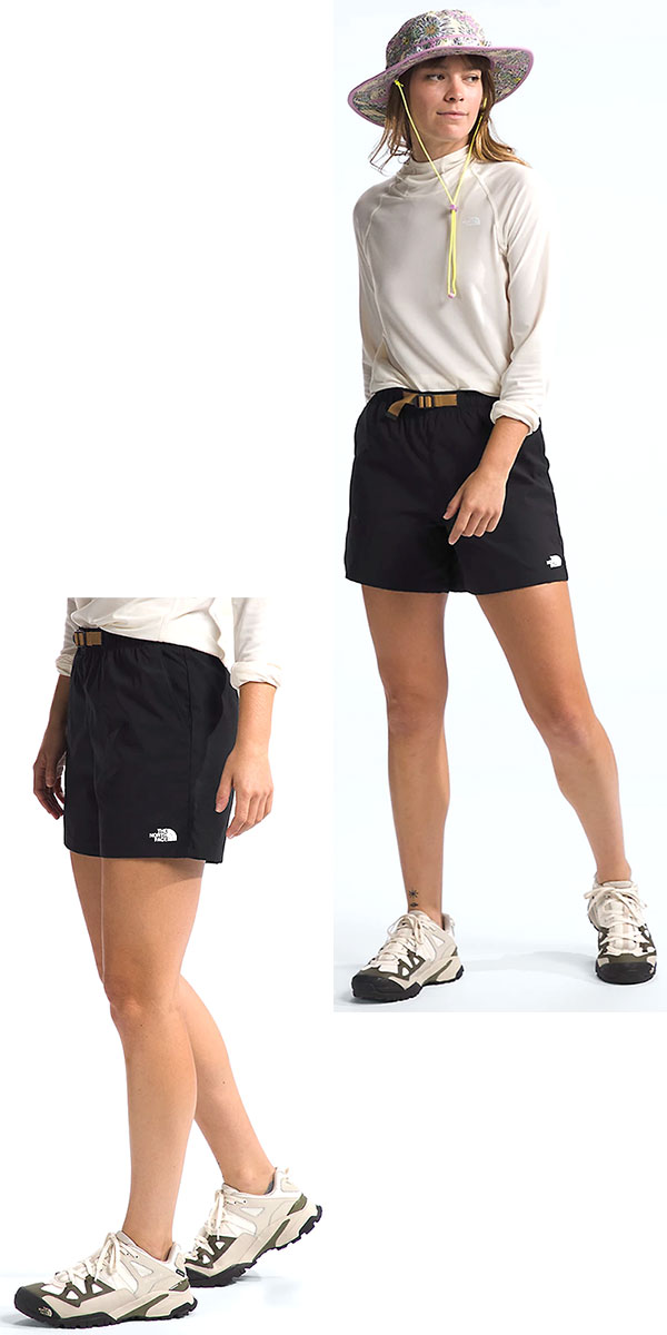 ノースフェイス レディース ハーフパンツ 速乾