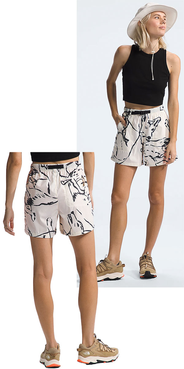 ノースフェイス レディース ハーフパンツ 速乾