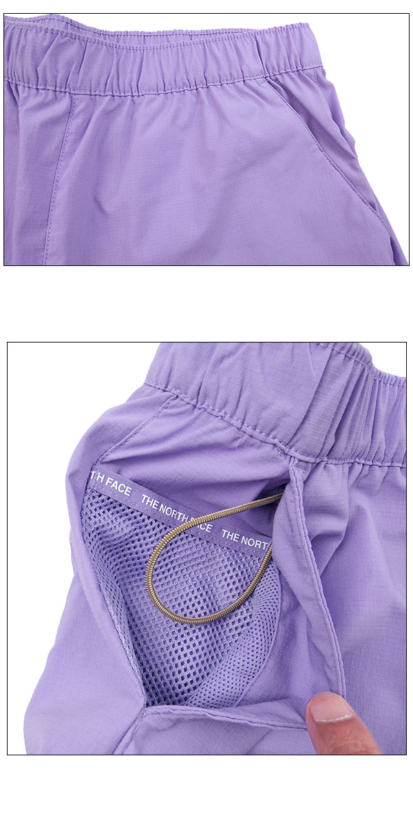 ノースフェイス レディース ハーフパンツ 速乾 水陸両用