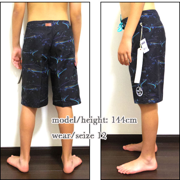 ヴァンズ バンズ VANS キッズ 水着 サーフトランクス